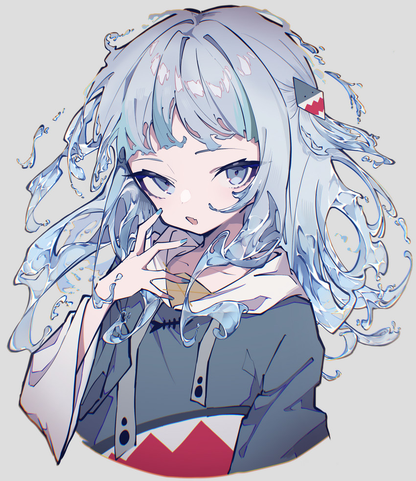 gawr gura (hololive and 1 more) drawn by full_burrrrrrst