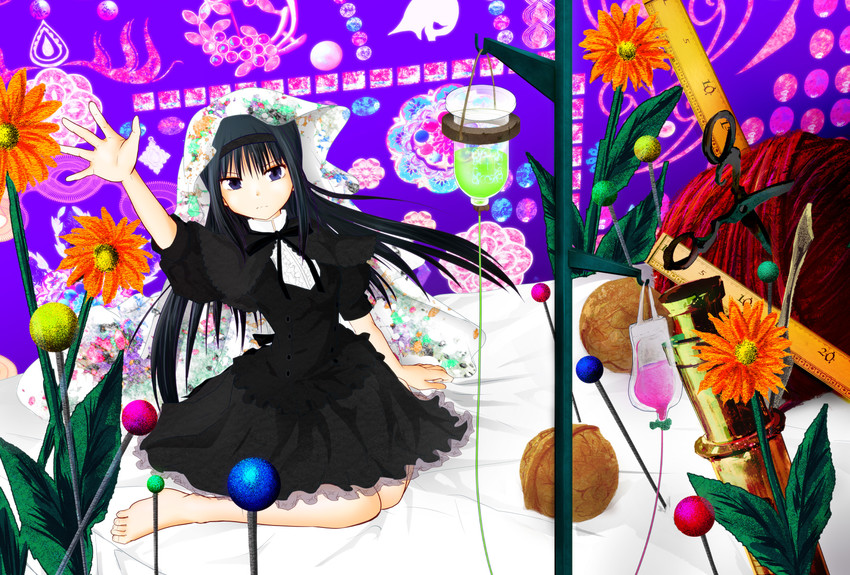 akemi homura (mahou shoujo madoka magica and 1 more) drawn by zumikuni
