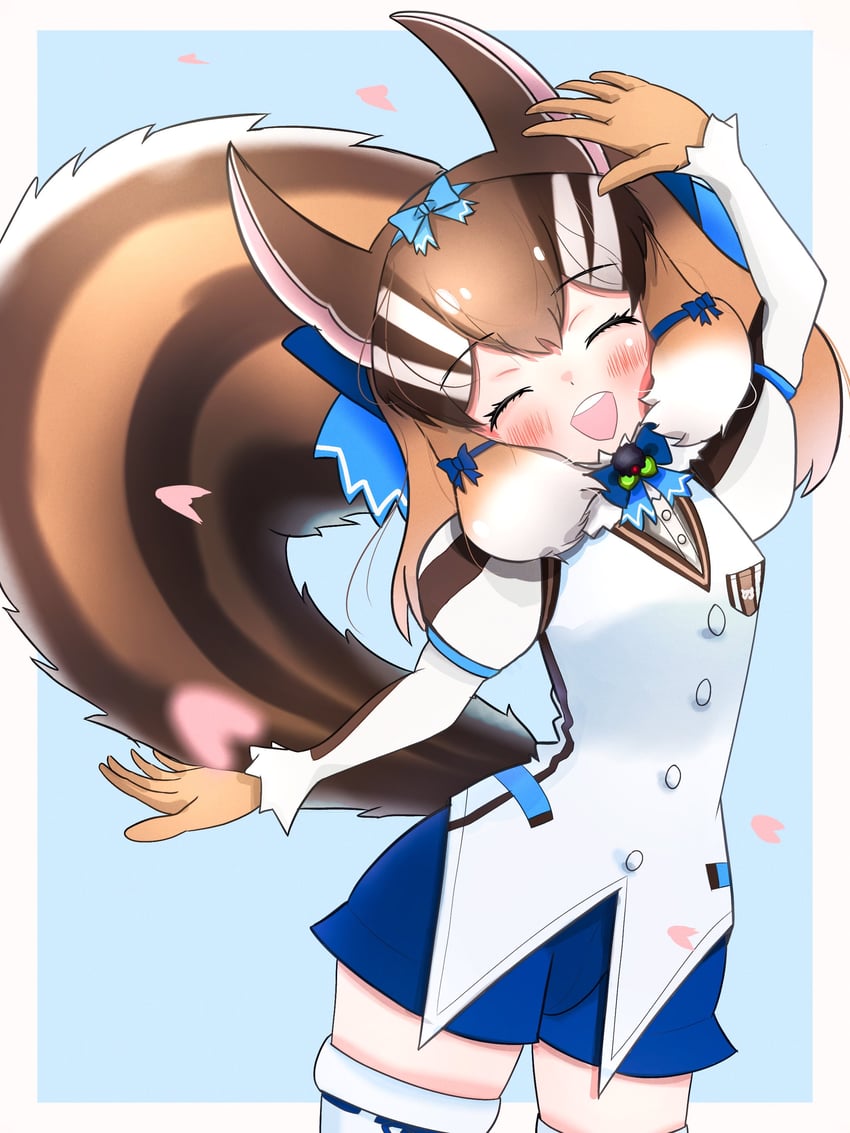 siberian chipmunk (kemono friends and 1 more) drawn by abb2229