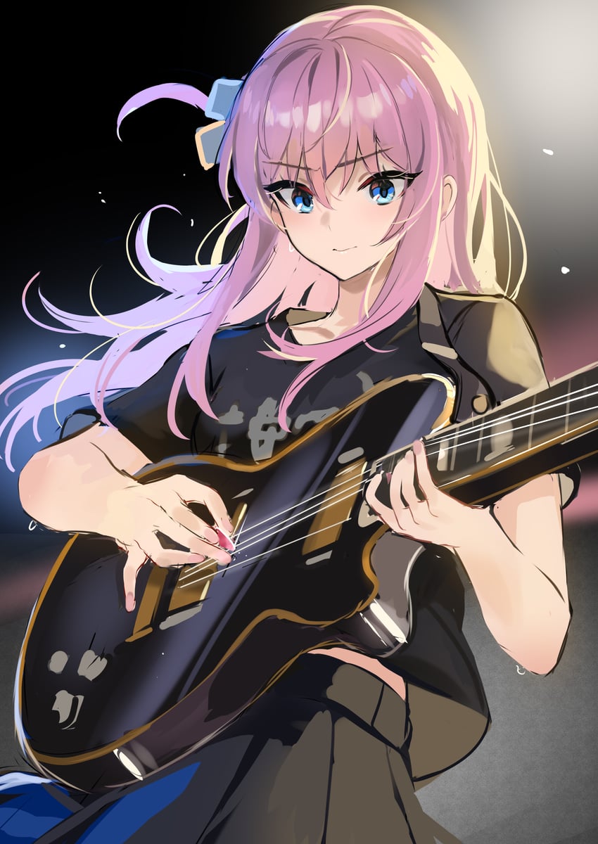 gotoh hitori (bocchi the rock!) drawn by stone_(ksorede)