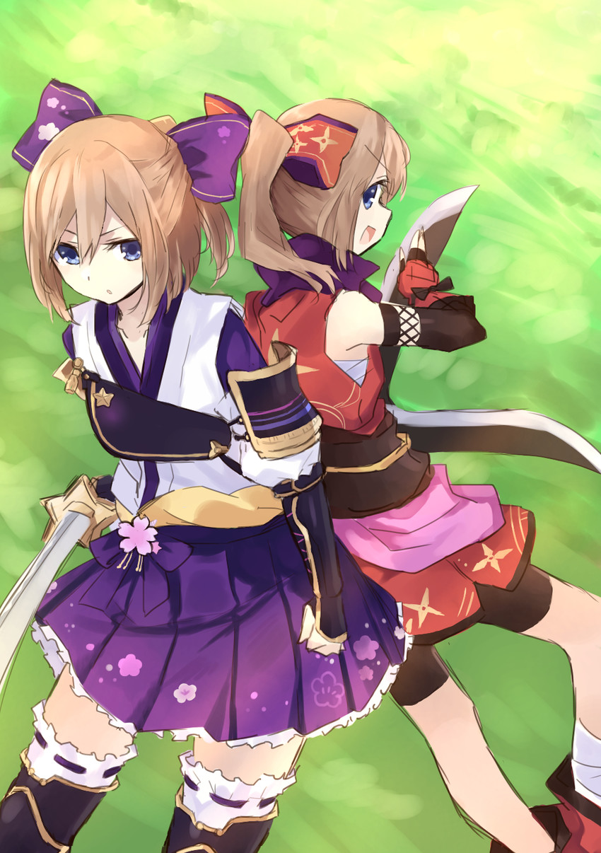rom and ram (neptune and 2 more) drawn by buran_buta