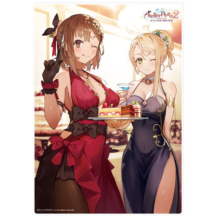 reisalin stout and klaudia valentz (atelier and 2 more) drawn by toridamono