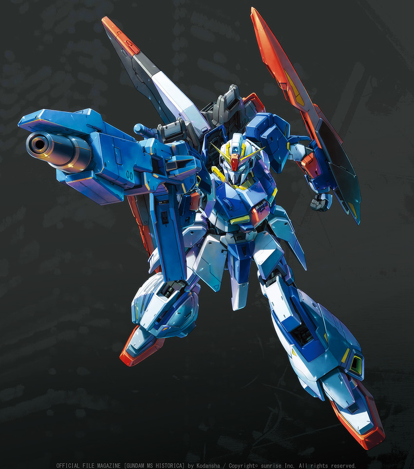 zeta gundam (gundam and 1 more) drawn by oga_mecha