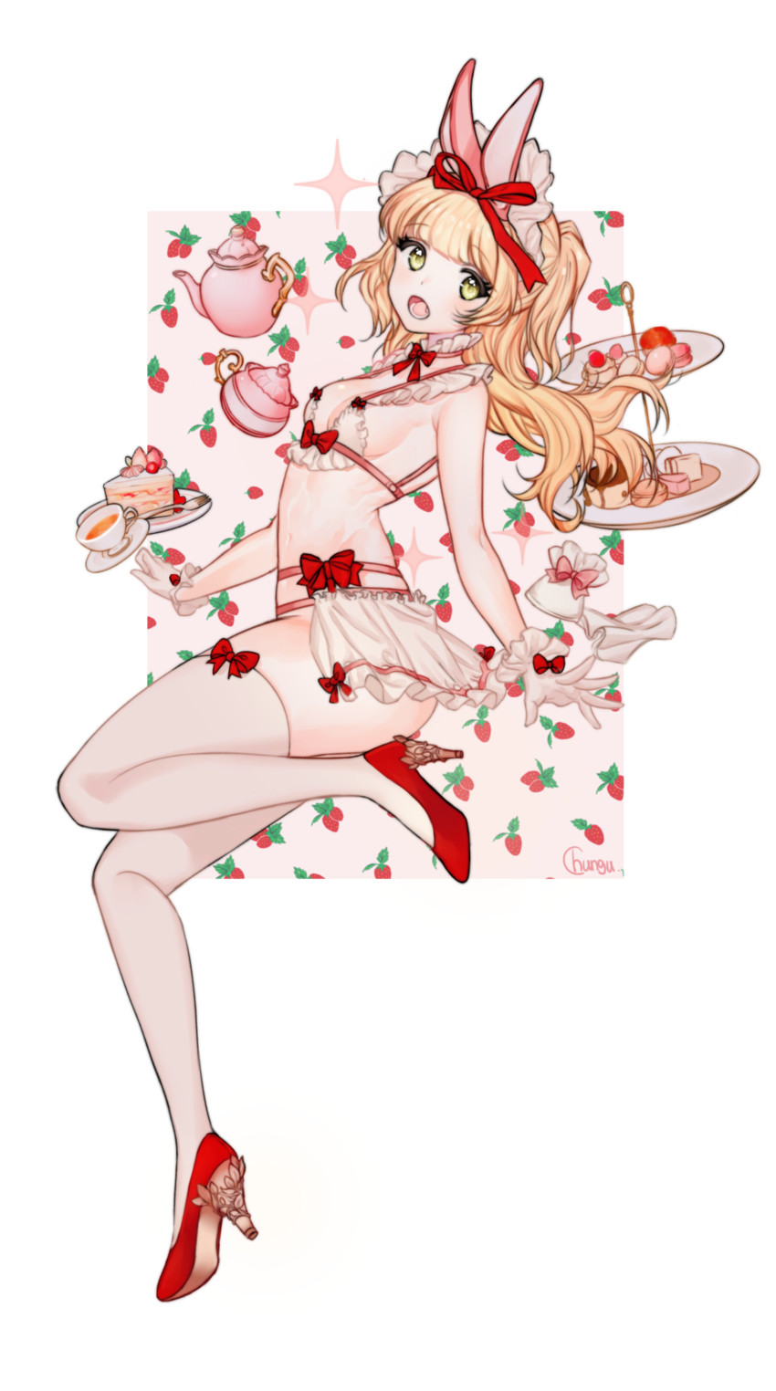 jougasaki rika (idolmaster and 1 more) drawn by chungu
