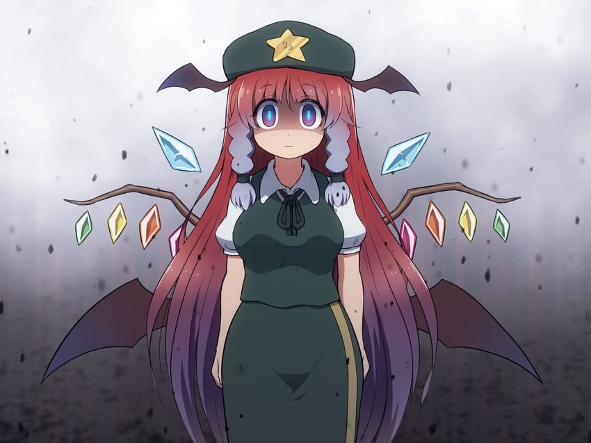 remilia scarlet, flandre scarlet, izayoi sakuya, cirno, patchouli knowledge, and 2 more (touhou and 1 more) drawn by shirosato