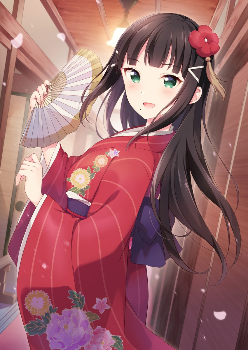kurosawa dia (love live! and 1 more) drawn by hazuki_(sutasuta)