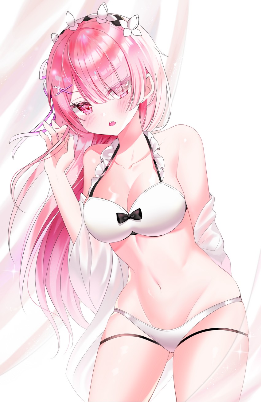 ram (re:zero kara hajimeru isekai seikatsu) drawn by aya_maya
