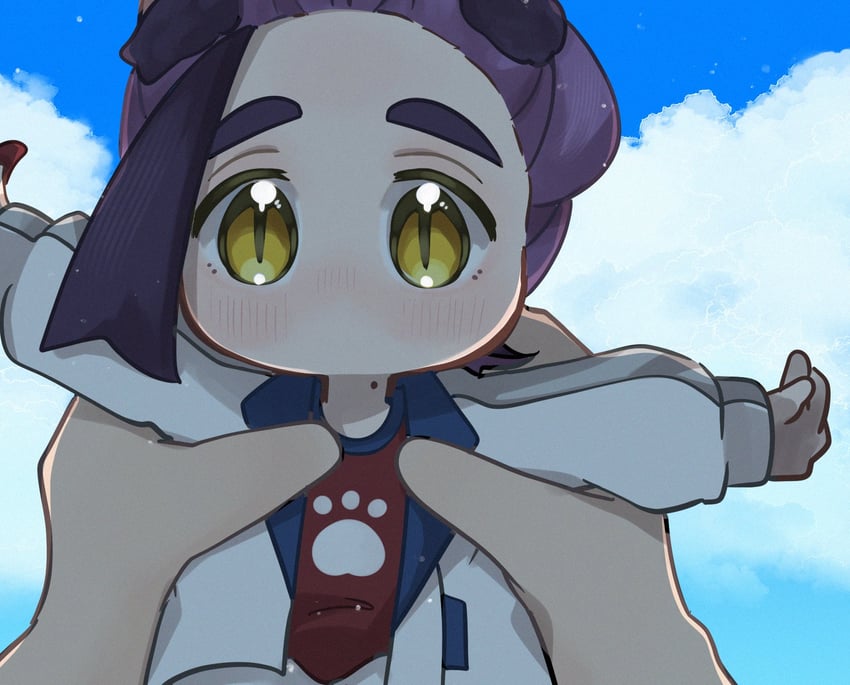 kieran (pokemon and 1 more) drawn by chigiri_(_chigiri_)