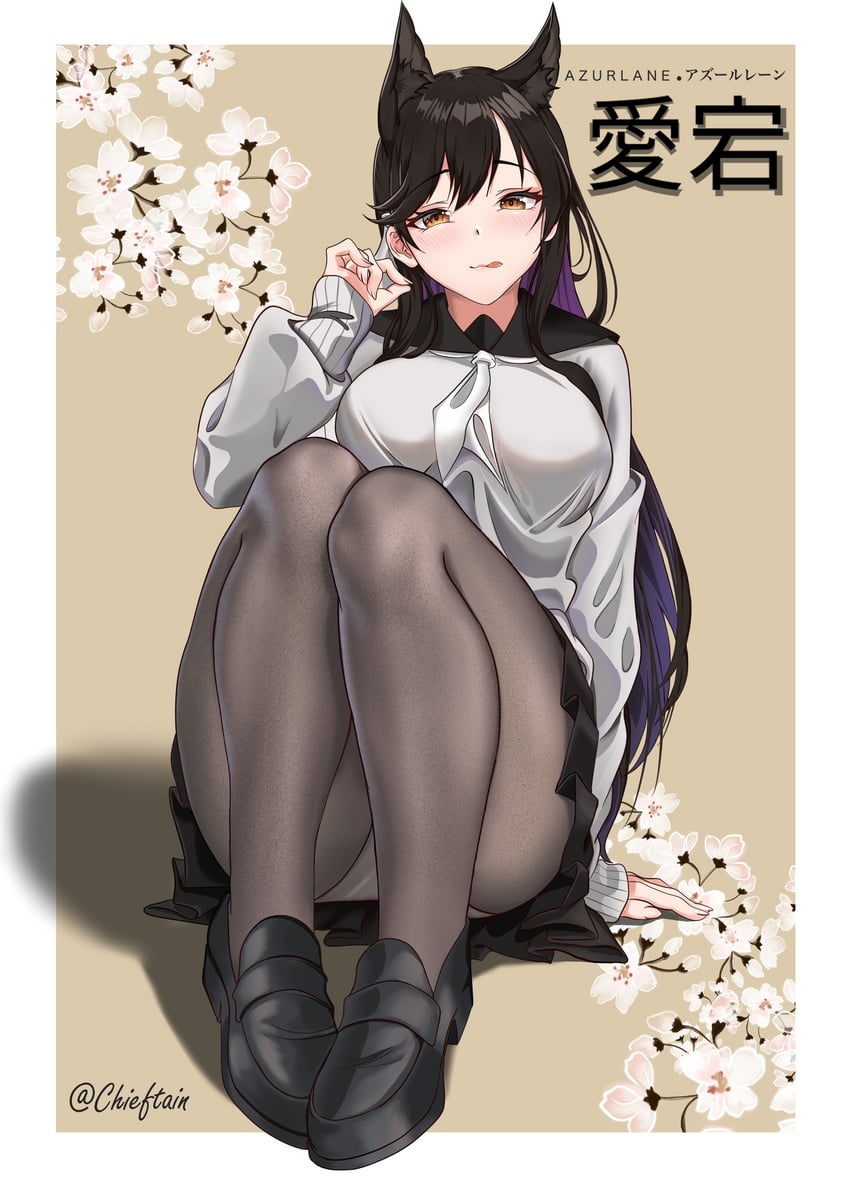 atago (azur lane) drawn by chieftain_art13
