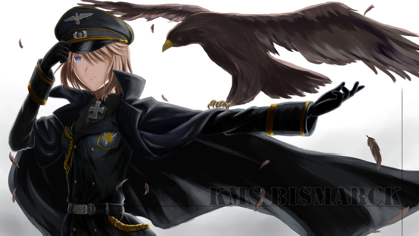 bismarck (warship girls r) drawn by xing_muhen