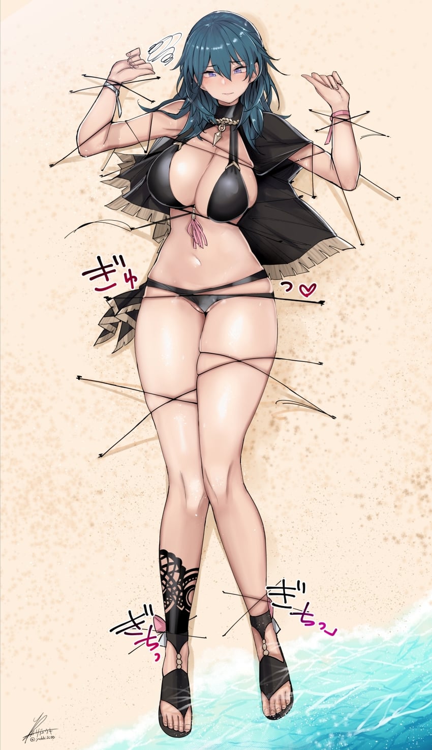 female byleth (fire emblem and 2 more) drawn by rib:y(uhki)