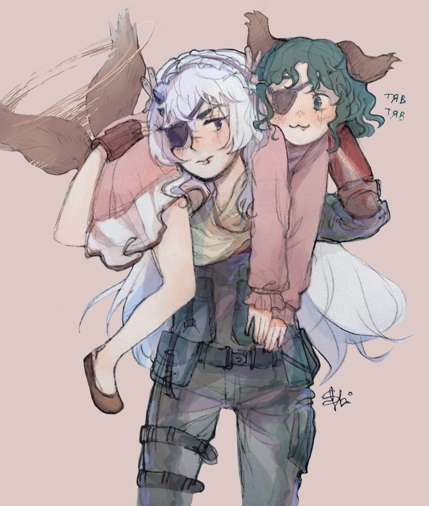 kasodani kyouko, chaika trabant, and venom snake (touhou and 3 more) drawn by svveetberry