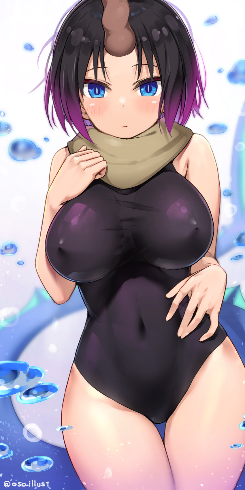 elma (kobayashi-san chi no maidragon) drawn by osa_(osaosa)