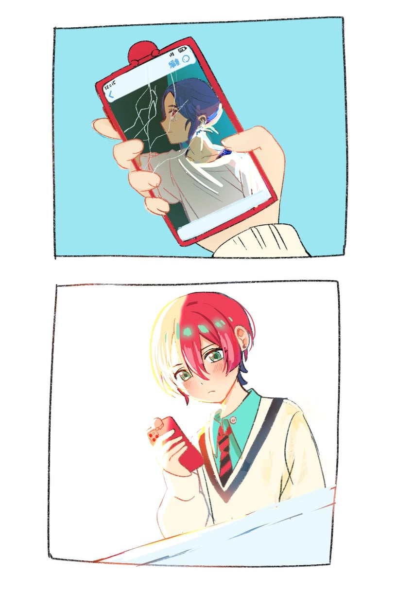 amate yuzuriha and shuji ito (gundam and 1 more) drawn by turumiya_s