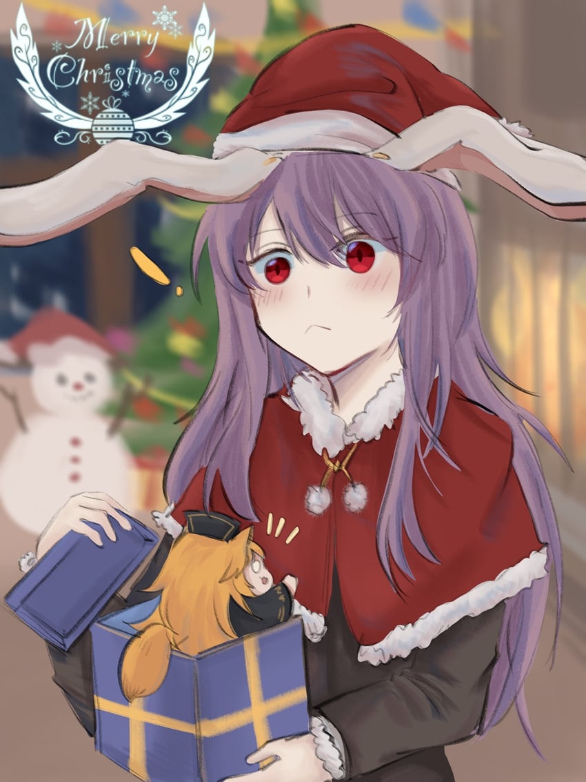 reisen udongein inaba and junko (touhou) drawn by miemie_1016