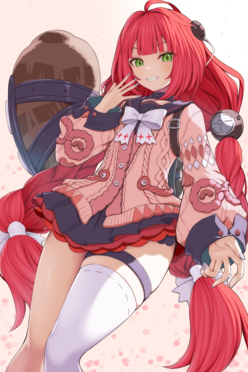 ukinami yuzuha (zenless zone zero) drawn by asamura_hiori
