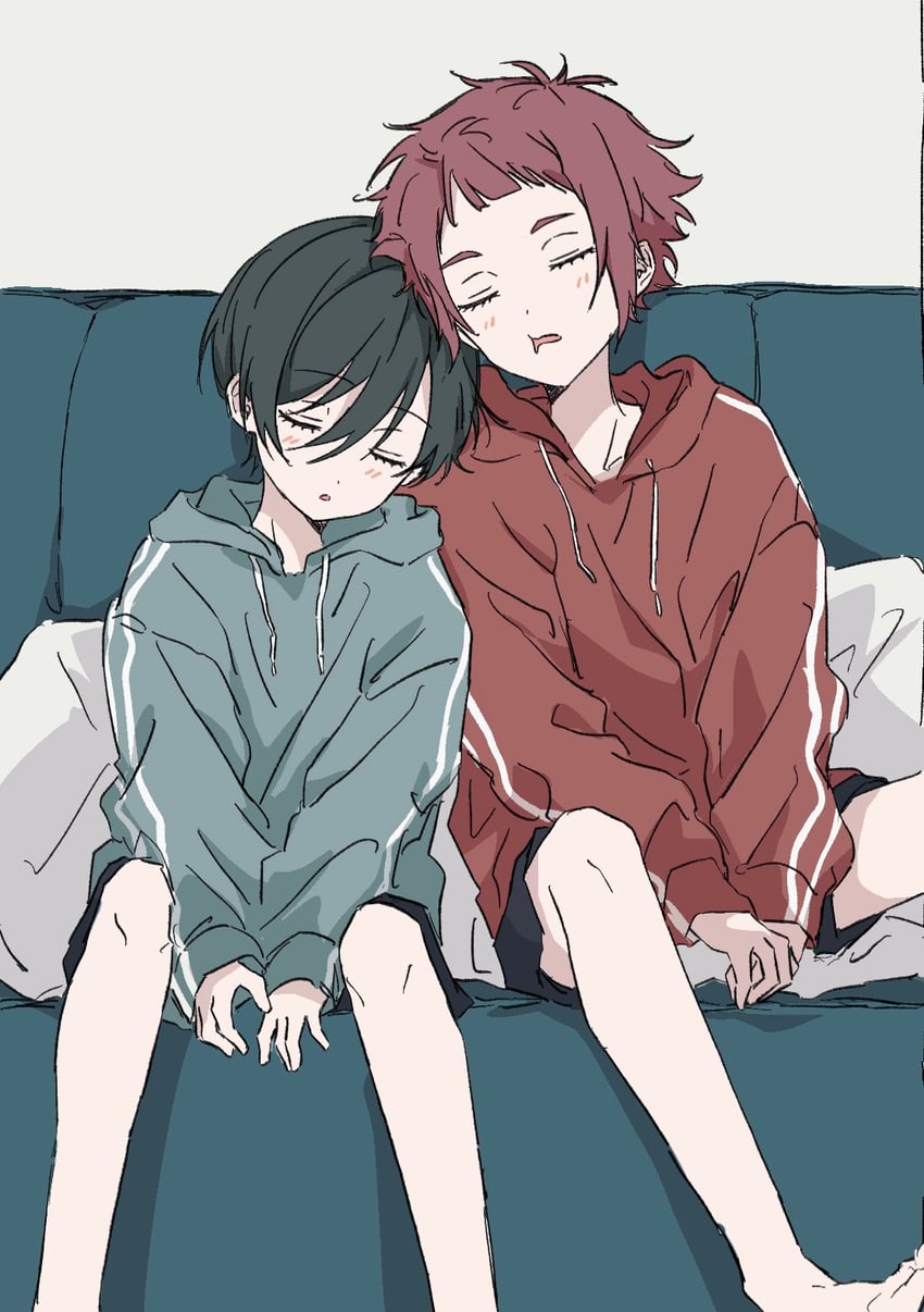 itoshi rin and itoshi sae (blue lock) drawn by mmuurrii1010