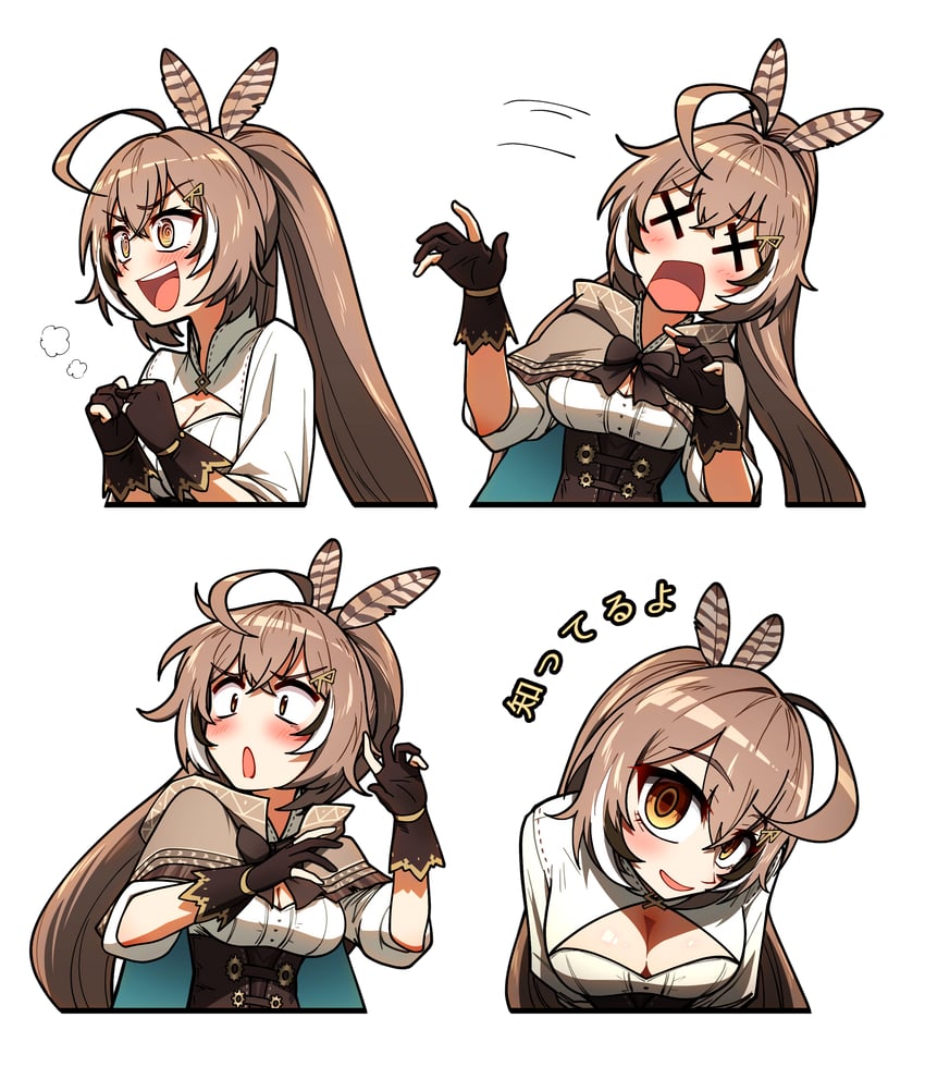 nanashi mumei (hololive and 2 more) drawn by ddolbang