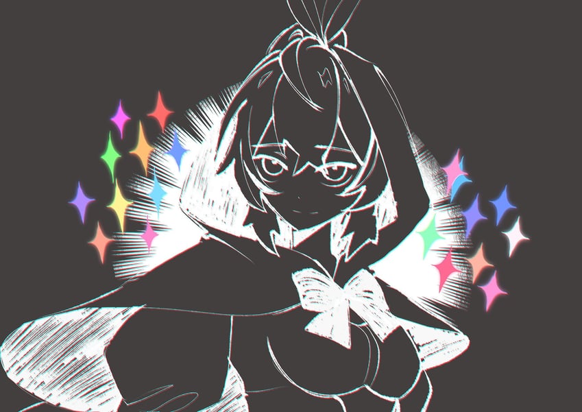 nanashi mumei (hololive and 2 more) drawn by visari