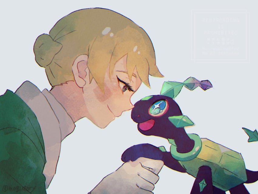 terapagos and rystal (pokemon and 1 more) drawn by mogutory