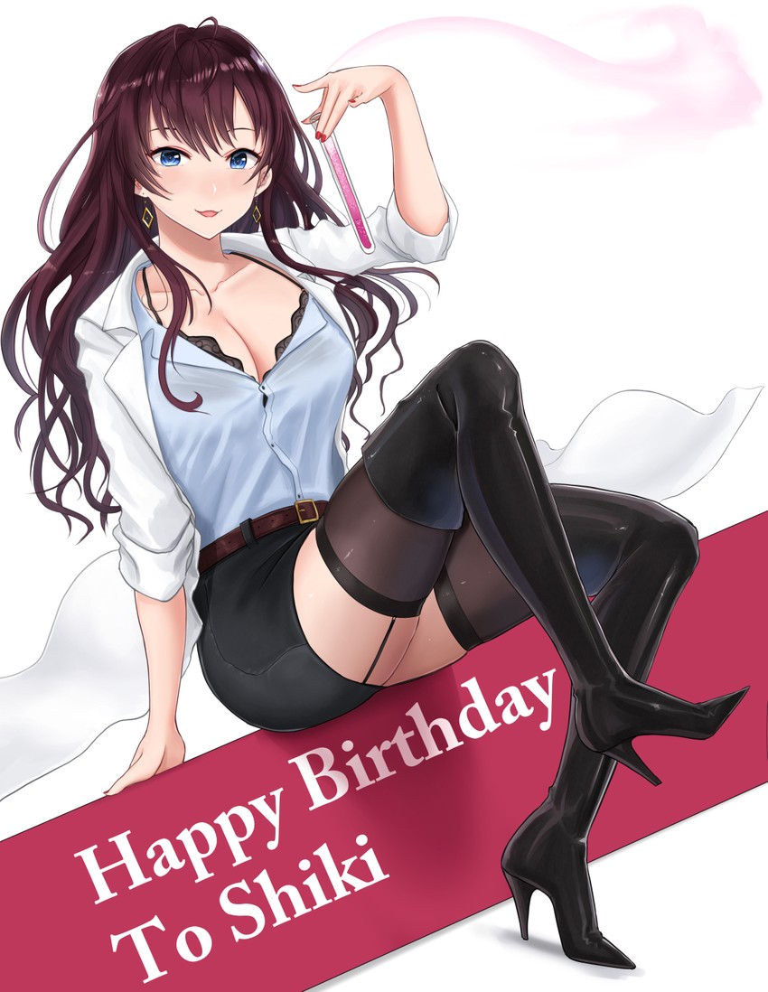 ichinose shiki (idolmaster and 1 more) drawn by shougun_(chuckni1)