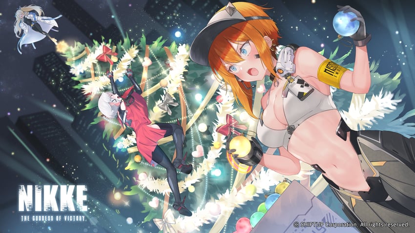 drake, laplace, and maxwell (goddess of victory: nikke) drawn by suzuho_hotaru