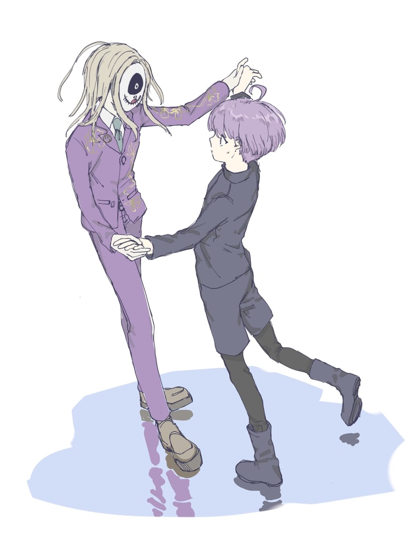 yuma kokohead and makoto kagutsuchi (master detective archives: rain code) drawn by souko_2