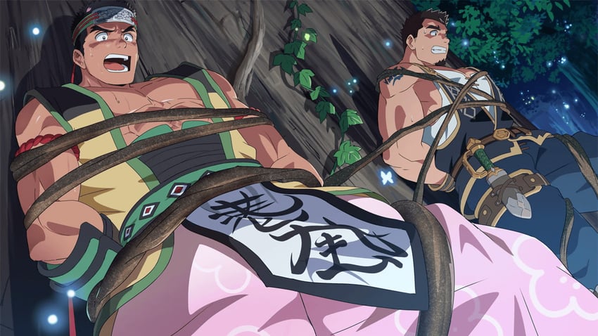 protagonist and bran (crave saga) drawn by ruizu_(takakisan503)