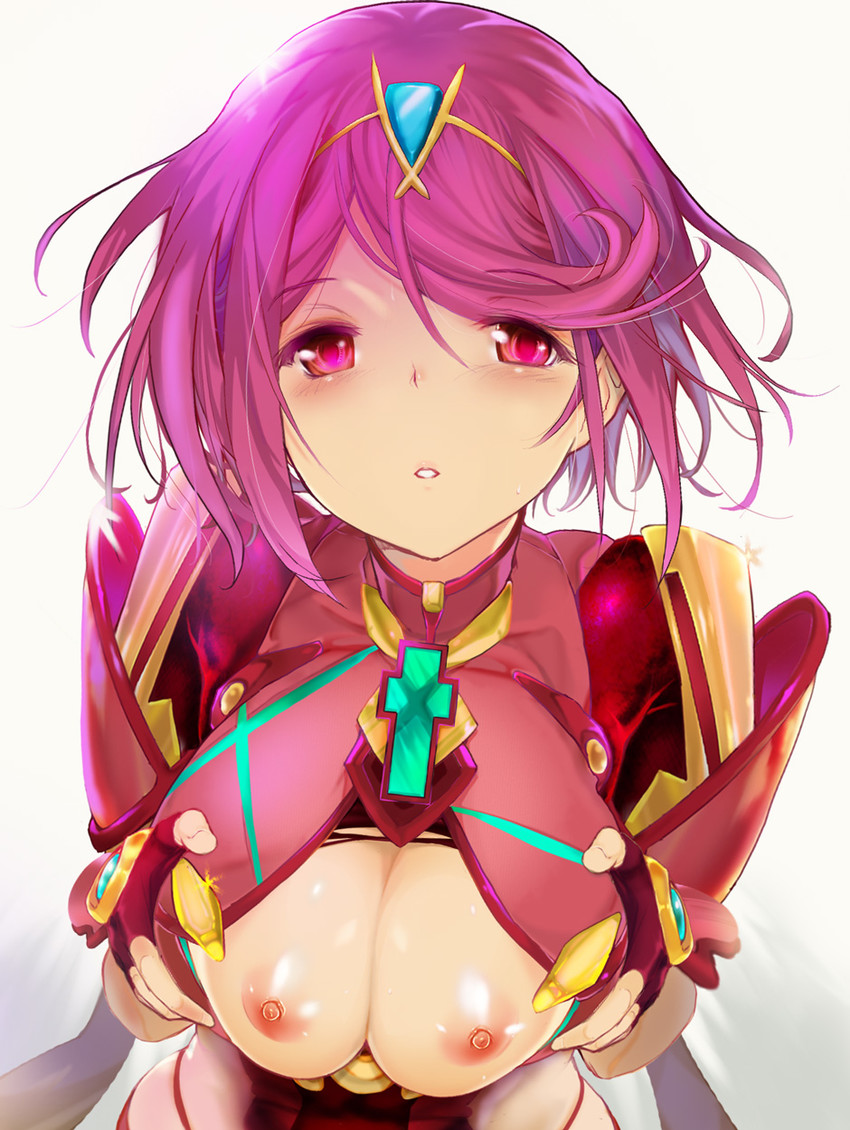 pyra (xenoblade chronicles and 1 more) drawn by mokomoko_yanakku