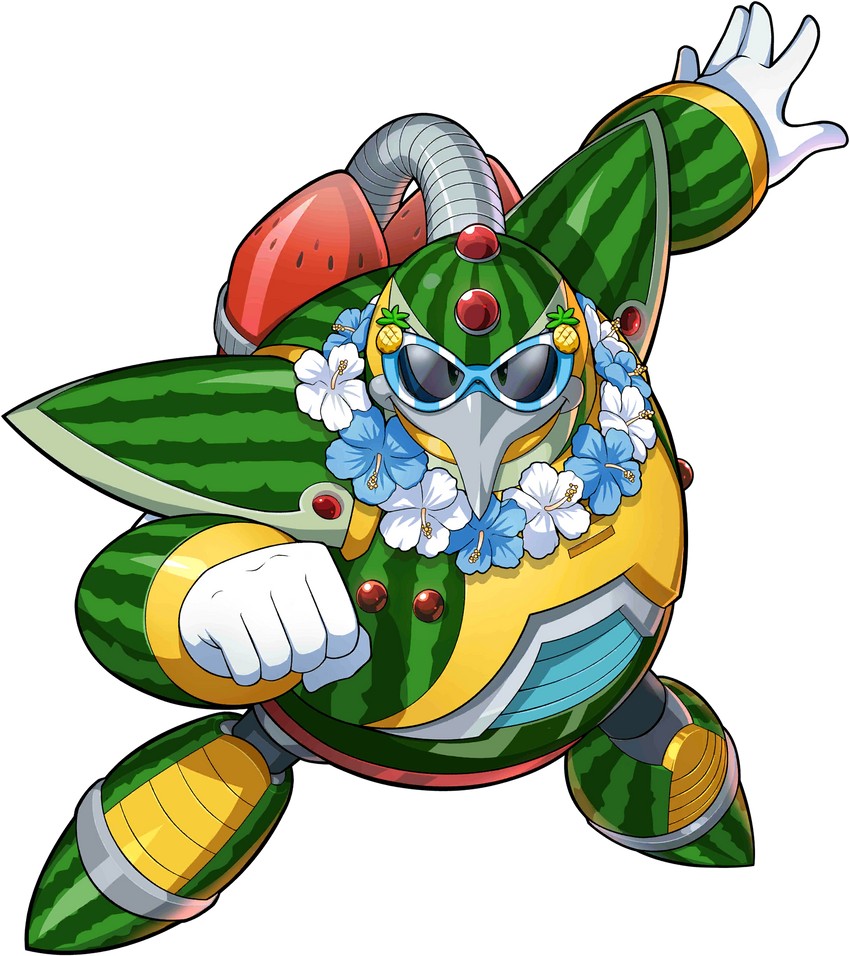 chill penguin (mega man and 3 more) drawn by mizuno_keisuke