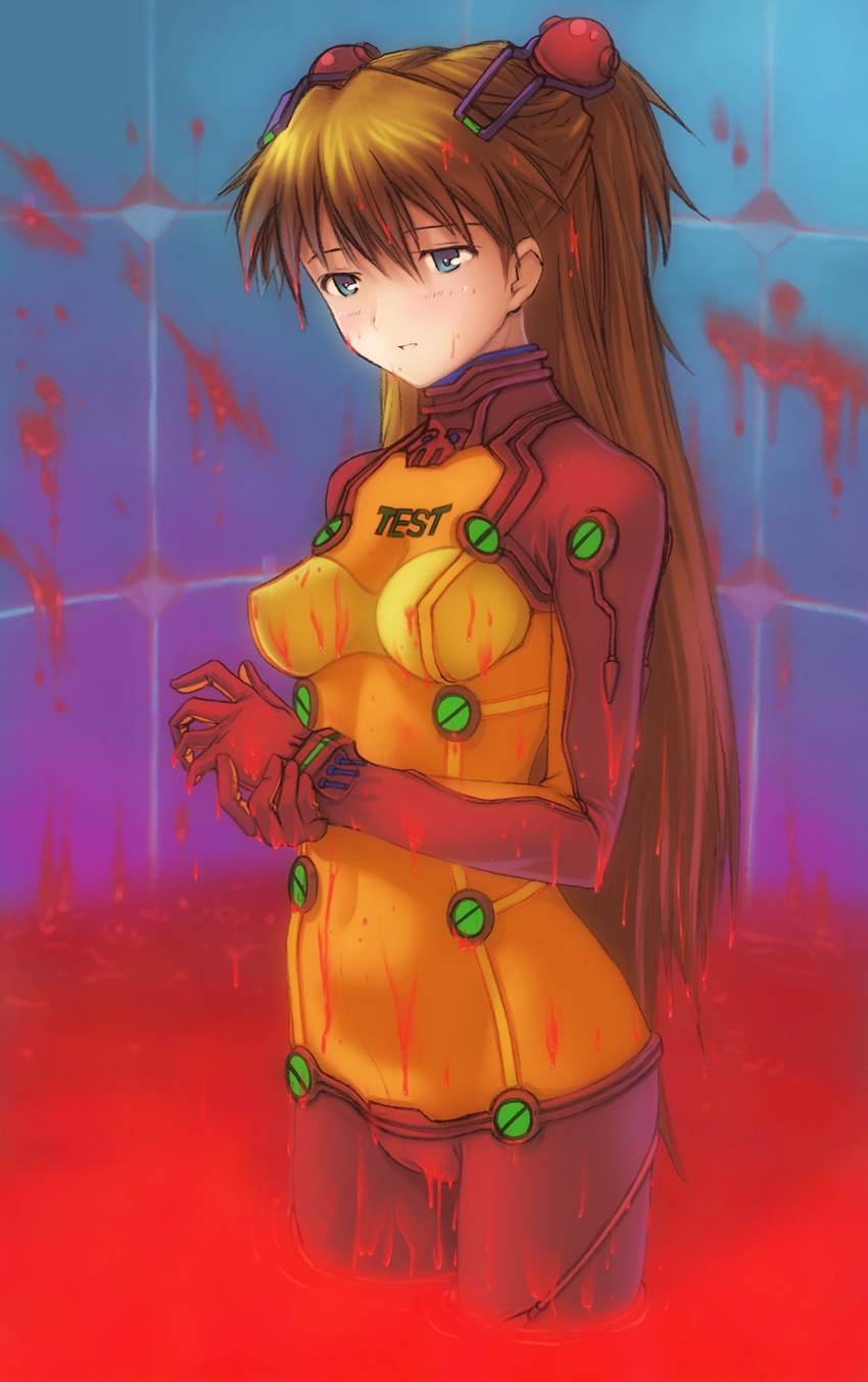 souryuu asuka langley (neon genesis evangelion and 2 more) drawn by kobayashi_yuuji