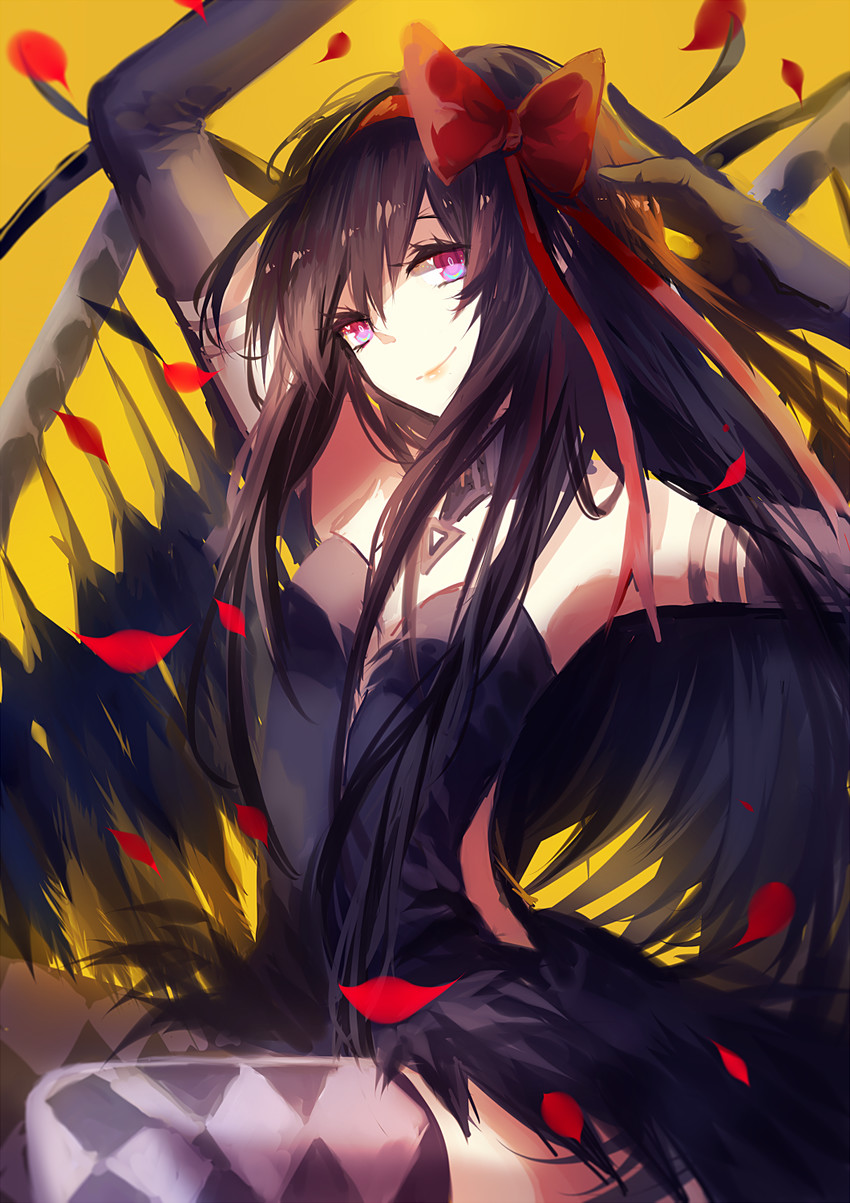 akemi homura and akuma homura (mahou shoujo madoka magica and 1 more) drawn by prophet_chu