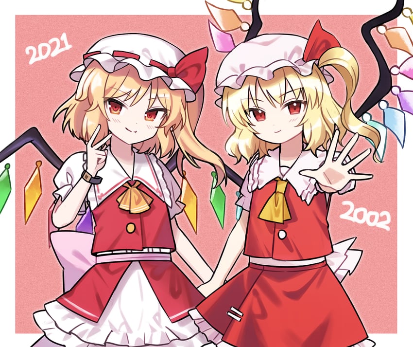 flandre scarlet (touhou and 2 more) drawn by soooooook2