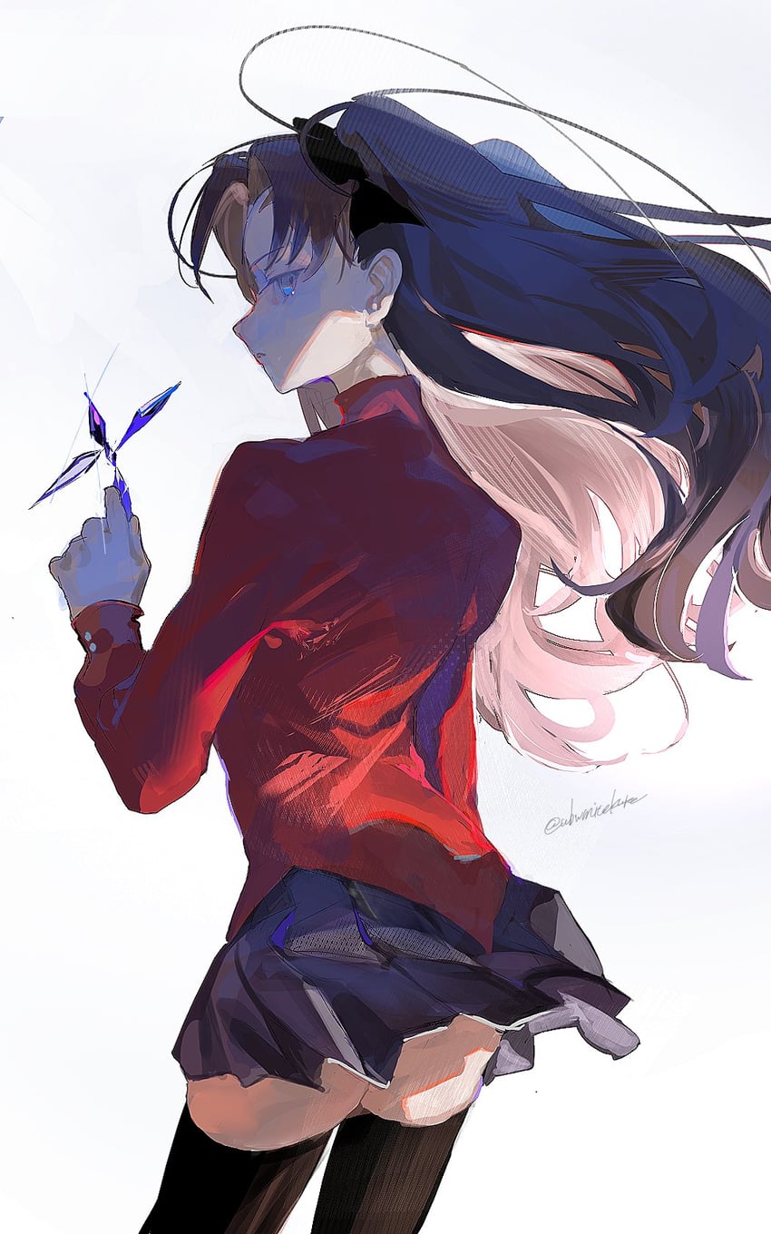 tohsaka rin (fate and 1 more) drawn by ubwmitekure