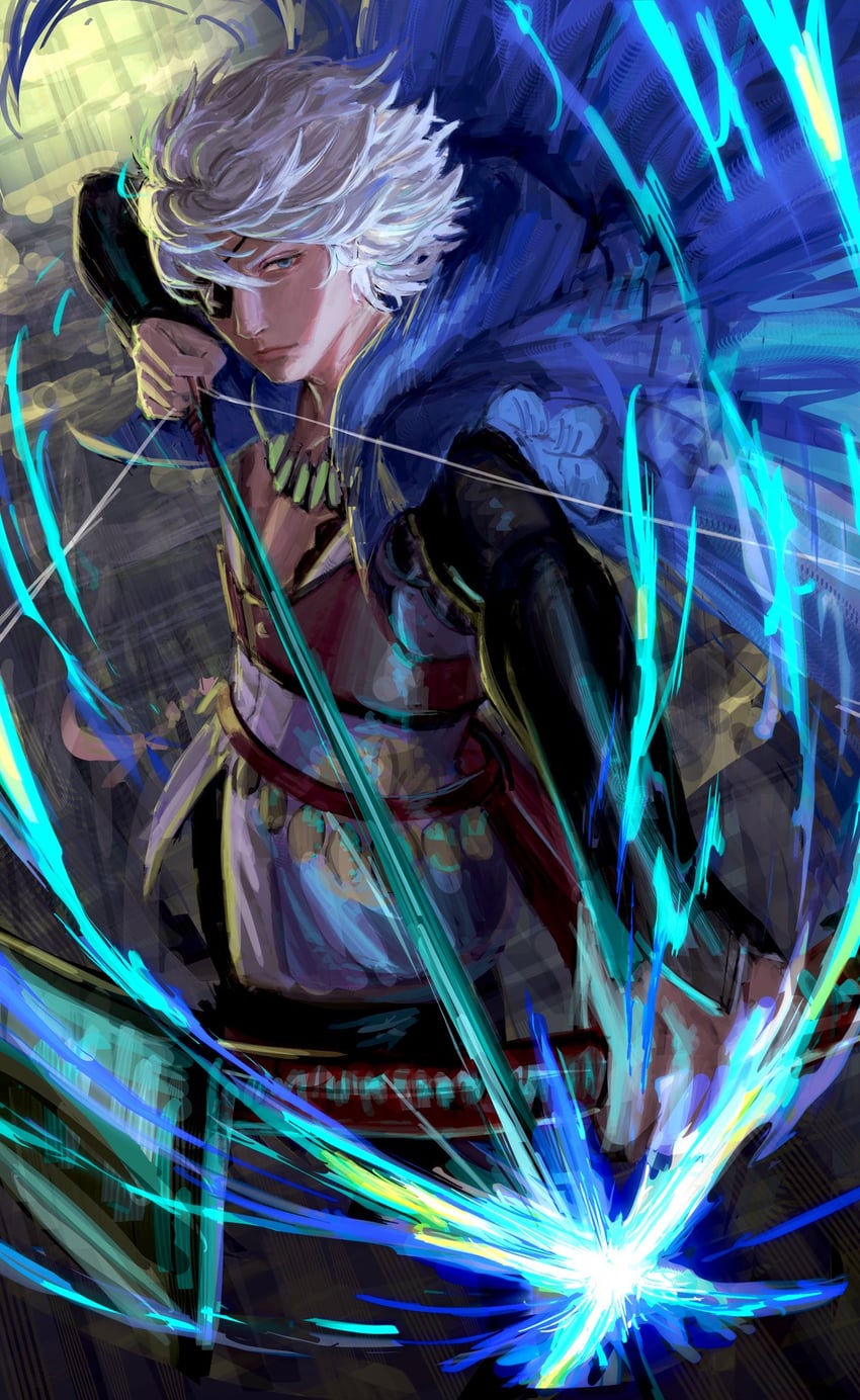 niles (fire emblem and 1 more) drawn by usukuchi_(impasto_life)