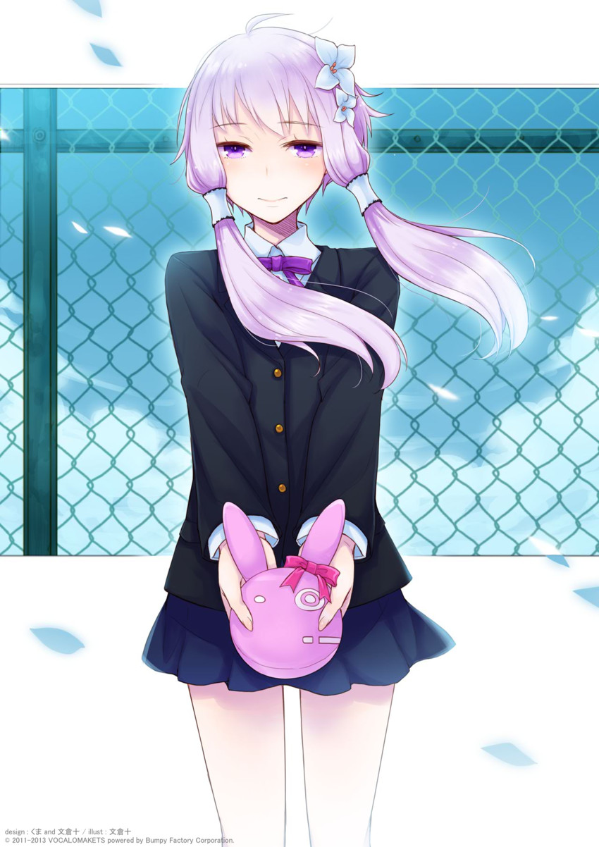 yuzuki yukari (vocaloid and 1 more) drawn by ayakura_juu