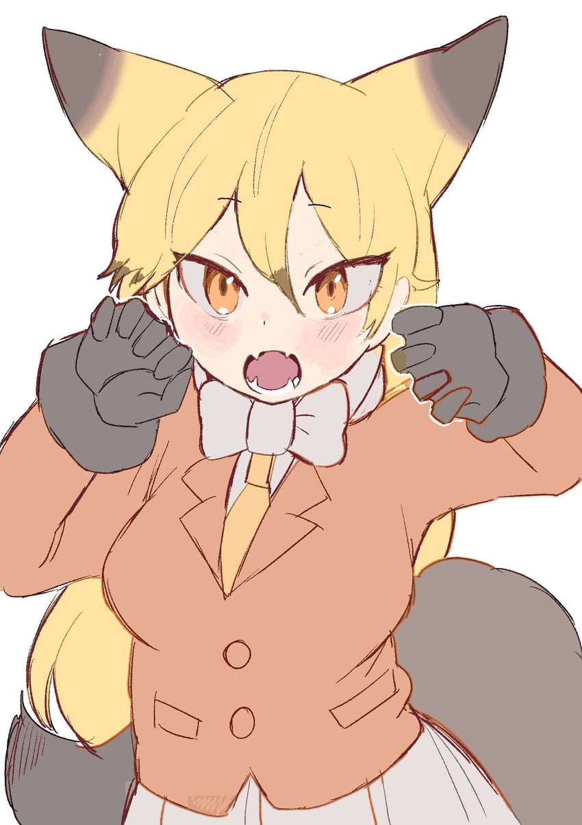ezo red fox (kemono friends and 1 more) drawn by igarashi_(nogiheta)