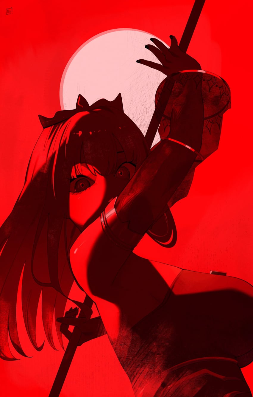 mori calliope (hololive and 1 more) drawn by ninochuu