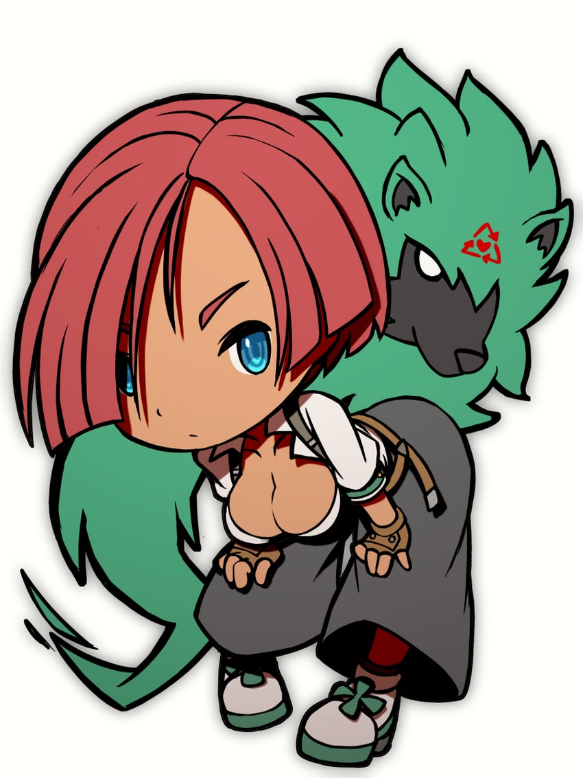 giovanna and rei (guilty gear and 1 more) drawn by beeru_(veil8801)
