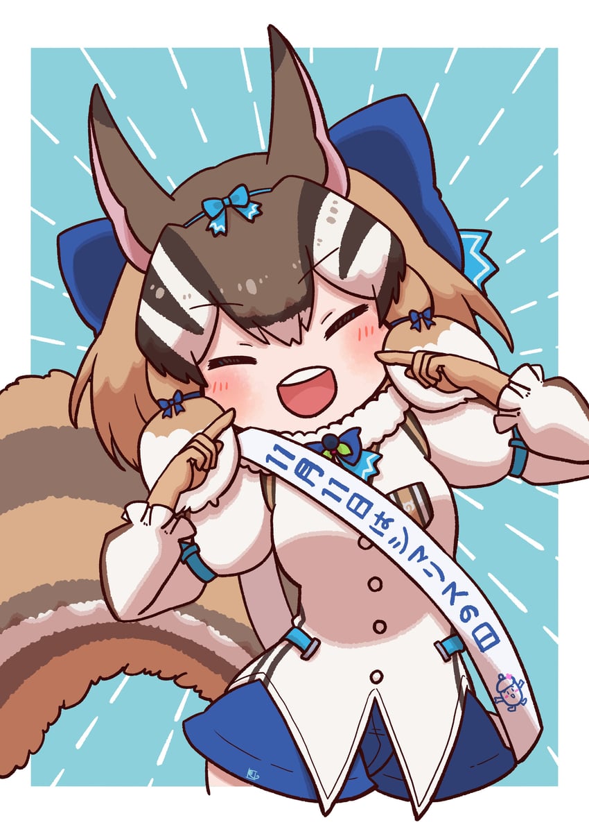 siberian chipmunk (kemono friends and 1 more) drawn by mugise_hitsuji