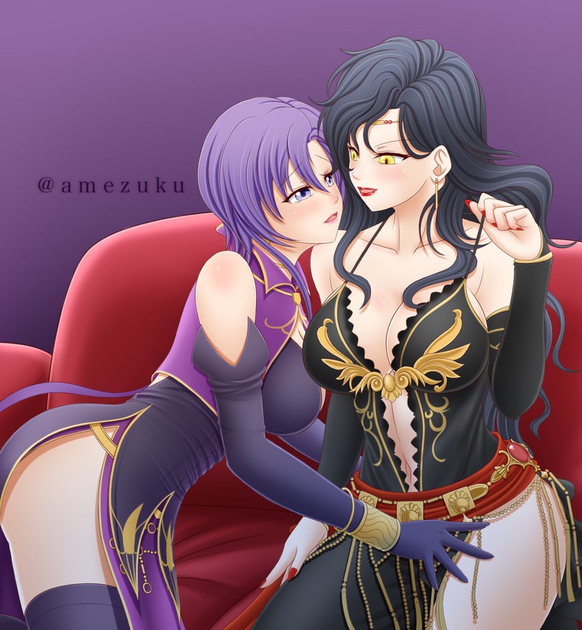 ursula and sonia (fire emblem and 2 more) drawn by amezuku
