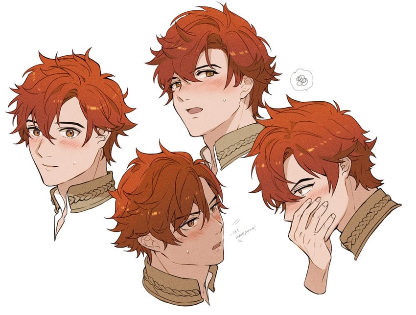 sylvain jose gautier (fire emblem and 1 more) drawn by lirica