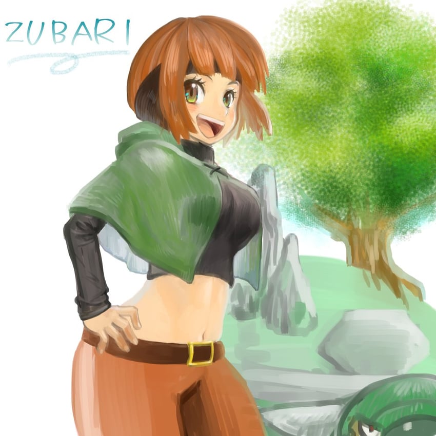 gardenia and torterra (pokemon and 1 more) drawn by c_notaso