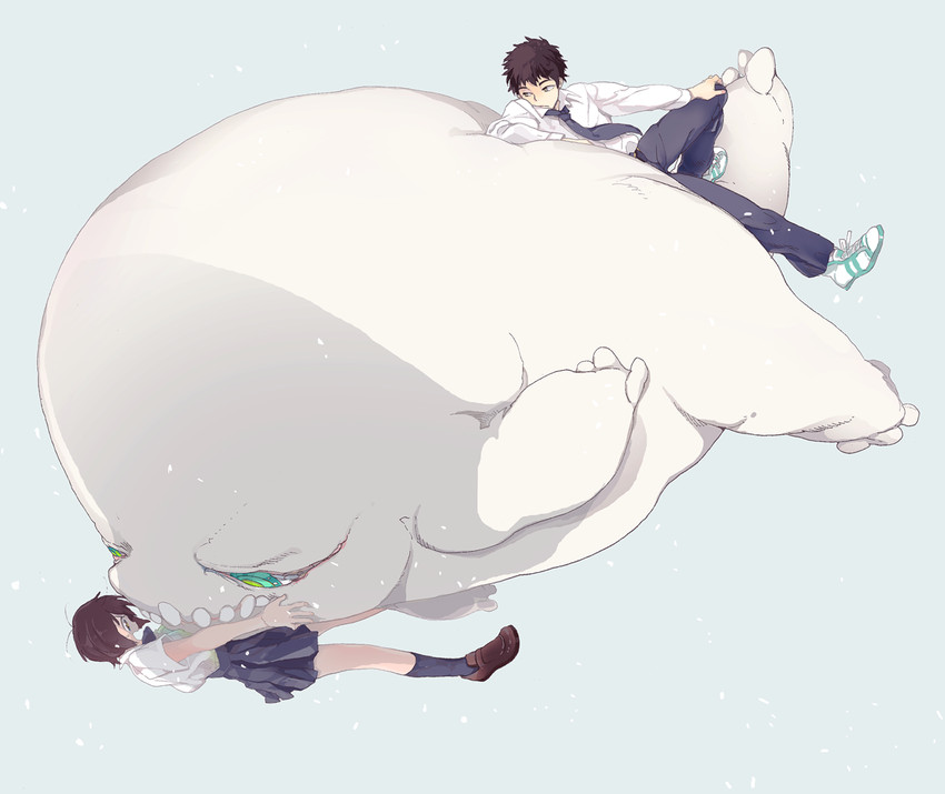yuki, cenco, and tetsu (cencoroll) drawn by kanke_(yonkuma)