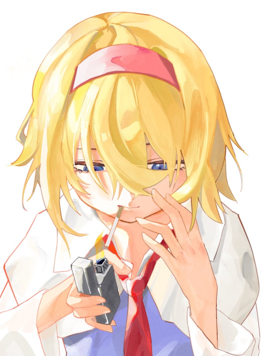 alice margatroid and jigen (touhou and 1 more) drawn by whiterolo