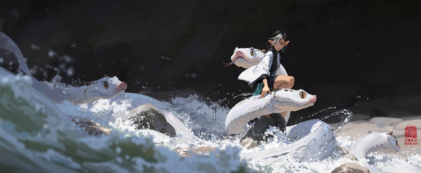 original drawn by kan_liu_(666k)