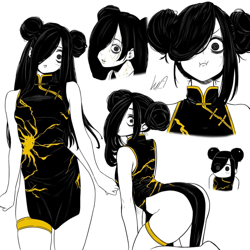 yamamura sadako (the ring) drawn by lughost