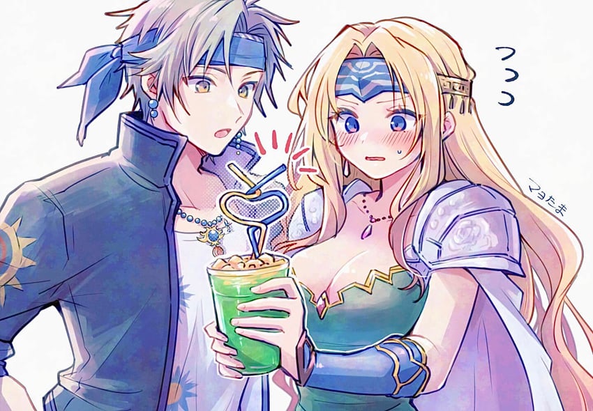 celes chere and locke cole (final fantasy and 1 more) drawn by pan_ff6