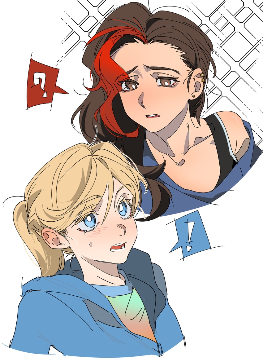 riley andersen and valentina ortiz (inside out and 1 more) drawn by molu_stranger
