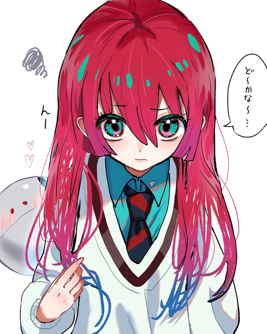 amate yuzuriha and haro (gundam and 1 more) drawn by ia34550364